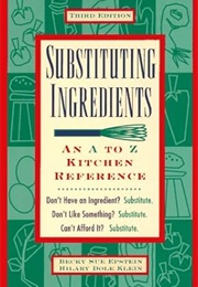 Substituting Ingredients (Klein)
