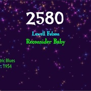 #8006 Reconsider Baby by Lowell Fulson