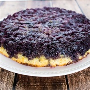 Blueberry Upside Down Cake