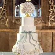 Flower Urn Cake Topper