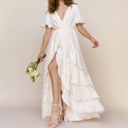 Tiered Ruffle Skirt, Not Tulle or Lace