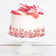 Petals (Not Full Flowers) on Cake Top