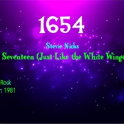 #7715 Edge of Seventeen (Just Like the White Winged Dove) by Stevie Nicks