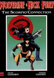Marvel Graphic Novel #50 - Wolverine/Nick Fury: The Scorpio Connection (1989) (Chaykin, Goodwin)