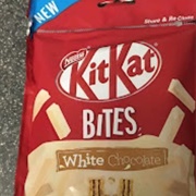Kitkat Bites White