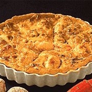 Fruits De La Mer, Tarte Aux Èpinard, Sauce Au Homard