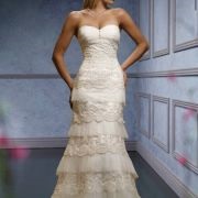 Layers of Tulle and Lace, Wedding Dress