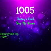 #7503 Say My Name by Destiny's Child