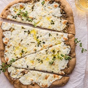Pizza With Olive Oil