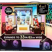 World Tour Bus and Stage