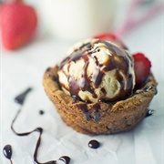 Dried Jackfruit Cookie Sundae