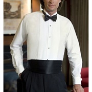 Tuxedo Shirt With Pleated Bib