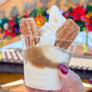 Churro Sundae