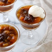 Fruktsoppa Made With Raisins