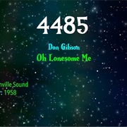 #8527 Oh Lonesome Me by Don Gibson
