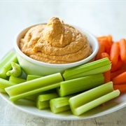 Vegetables and Hummus