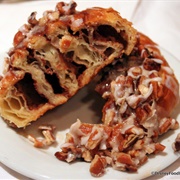 Bacon Walnut Sticky Bun