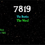 #9339 the Word by the Beatles