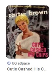 Cutie Cashed His Chips (Carter Brown)