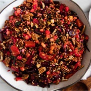 Roasted Beetroot and Wheat Berry Salad