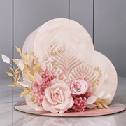 Heart-Shaped Top Forward Cake