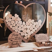 Display for Guest Book Alternative