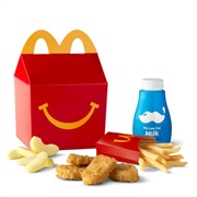 4 Piece Chicken McNuggets Happy Meal