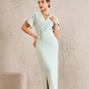 Buttons on Side of Bodice