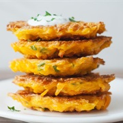 Butternut Squash, Red Onion, and Green Bell Pepper Patties