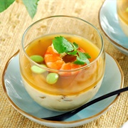 Custard With Edamame