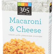 365 Boxed Macaroni and Cheese