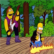 The Simpsons: "How I Spent My Strummer Vacation" (S14,E2)