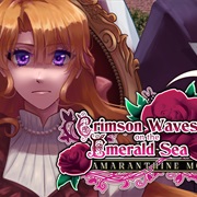 Crimson Waves on the Emerald Sea: Amaranthine Moon