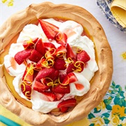 Strawberry-Lemon Pie