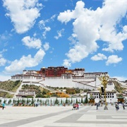 Potala Palace Square, Lhasa, China