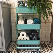 Colorful Utility Cart for Storage