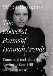 What Remains (Hannah Arendt)