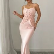 Draped Swag From Middle of Bodice Down