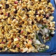 Chicken and Apple Stuffing Casserole