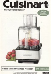 Cuisinart Recipe Booklet (Cuisinart)