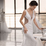 Cut-Outs Filled With Beading