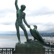 Ganymed Statue, Zurich, Switzerland