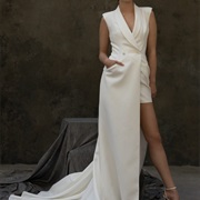 Partial Skirt Open to Shorts