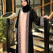 Open Abaya Wedding Dress