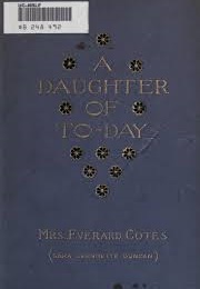 A Daughter of To-Day (Sara Jeannette Duncan)