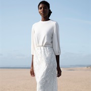 Wool Sweater Top for Bride