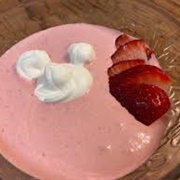 Grand Floridian Strawberry Soup With Fresh Strawberries and Whipped Cream