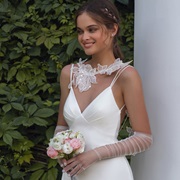 Shaped Cutouts Scarf