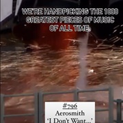 #796 I Don't Want to Miss a Thing by Aerosmith