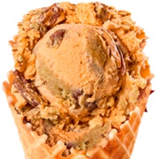 Pumpkin Cheesecake With Graham Ice Cream